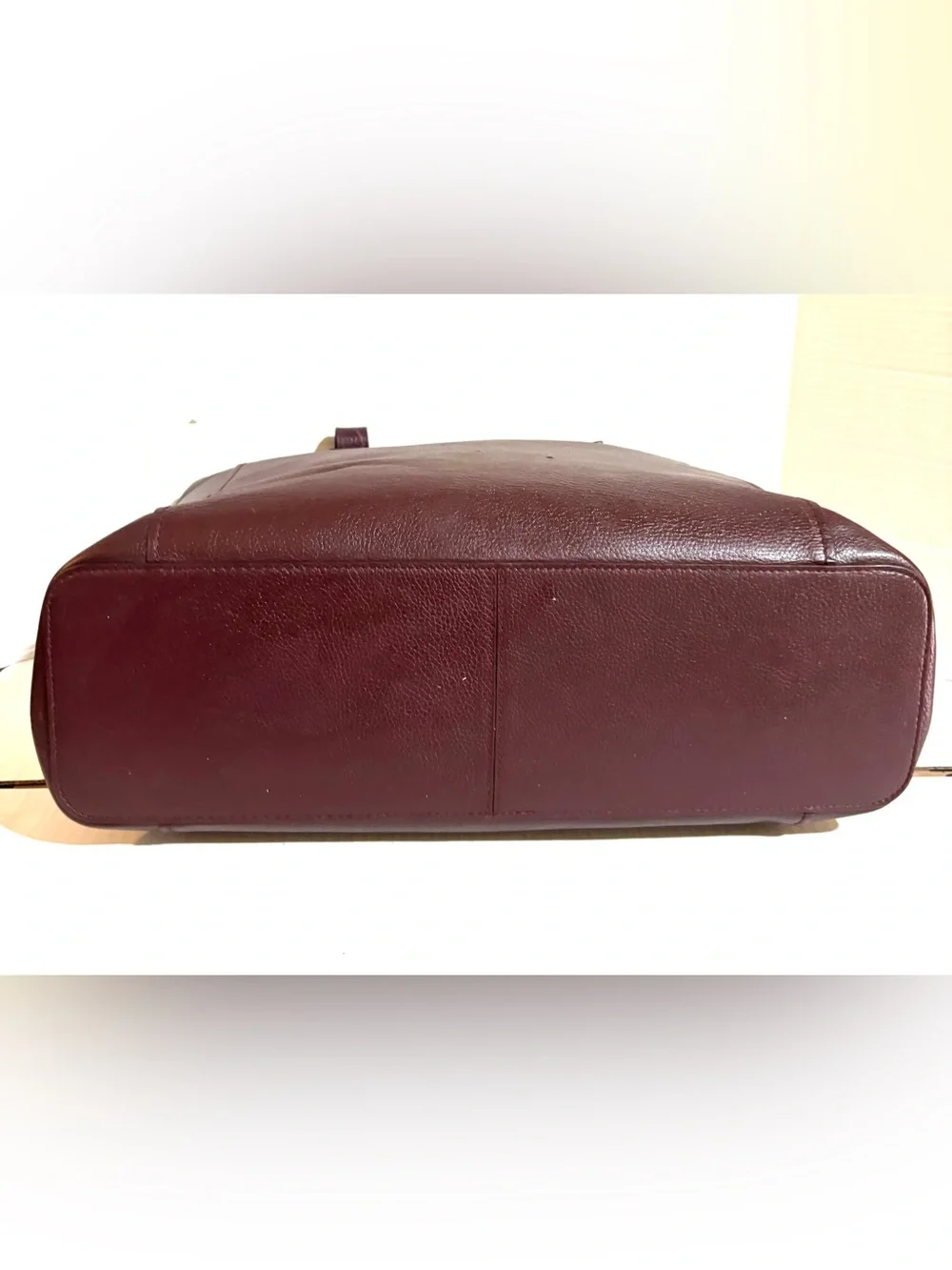 Cole Haan burgundy leather